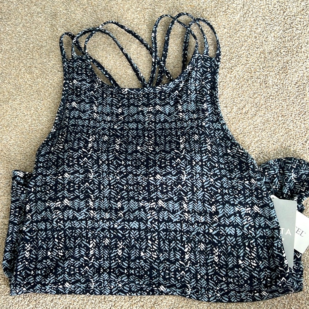 Athleta size xs top with build in bra. BRAND NEW WITH TAGS!!!